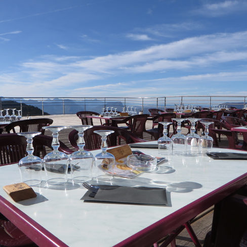 Terrase - Restaurant Les Quatre Vallées